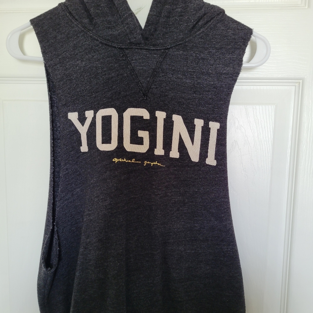 Spiritual Gangster sleeveless hoodie